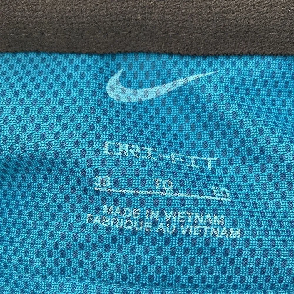 Nike‎ Dri-Fit Golf Shorts Mens Size 38 Teal 9